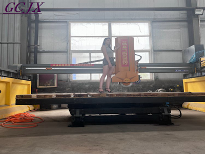 Gongcheng Оборудование Для 3220 Управления Данными Автоматический Мост Для Резки Камня С Чпу Для Обработки Гранитных Мраморных Кварцевых Плит